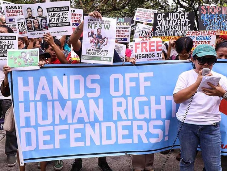 Human rights defenders in the Philippines under threat