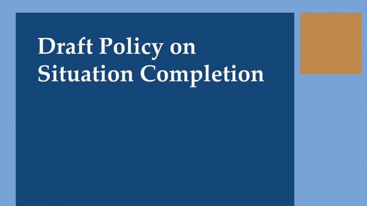 Office of the Prosecutor of the International Criminal Court (ICC) releases its “Draft Policy on Situation Completion” for guiding purposes