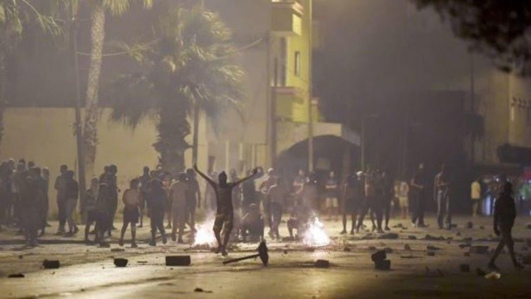 Protests following Police brutality in Tunisia