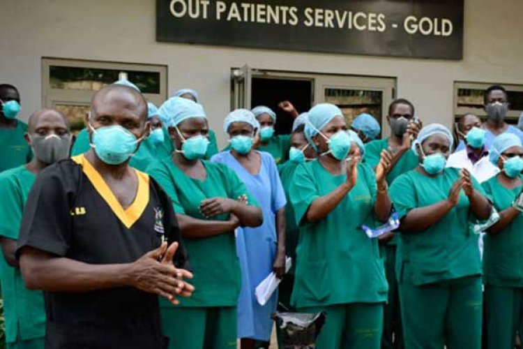 Rising cases of COVID-19 amongst health workers in Uganda