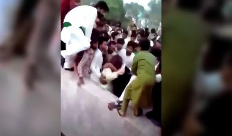 The female TikToker assaulted by a massive crowed gathered at the ‘Minar e Pakistan’