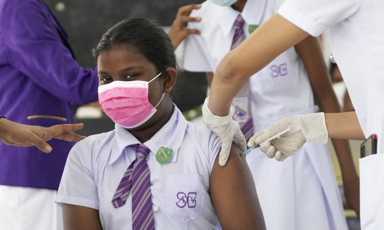 Sri Lanka Vaccinates Children as Schools Reopen