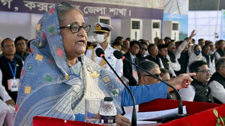 PM Hasina in Cox’s Bazar, Bangladesh after 5 years