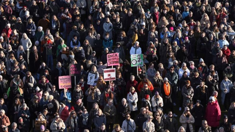 Women in Iceland Go on Strike Against Gender Inequality