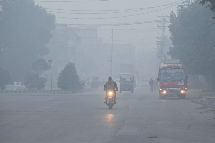 Toxic smog in Pakistan